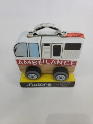 Juego de bloques de ambulancia de madera Jadore Paris juguete regalo Foto 1 de 4