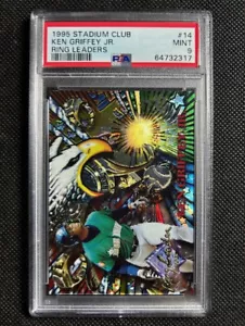 1995 Stadium Club Ring Leaders #14 Ken Griffey Jr. Mariners HOF PSA 9 MINT - Picture 1 of 2