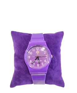 ACF FIORENTINA OROLOGIO ANALOGICO QUADRANTE VIOLA PLASTICA VIOLA 5ATM ** !!! - Imagen 1 de 1