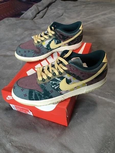 Nike Dunk Low Community Garden - Size 10.5 - CZ9747-900 - BRAND NEW - AUTHENTIC - Picture 1 of 4