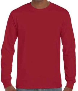 Camiseta De Manga Larga Gildan Ultra Cotton S-5XL - Imagen 1 de 23