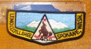 OA LEMOLLOILLAHEE Lodge 415 issue F2a, Inland Empire Council, Washington (mg) - Picture 1 of 2