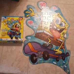 Nickelodeon Spongebob Squarepants & Patrick 36pc Floor Puzzle (30" x 20") (2020) - Picture 1 of 7