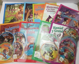 PACK LOS MEJORES CUENTOS DE SIEMPRE (10 CD AUDIO MP3 + 9 LIBROS) - Foto 1 di 10