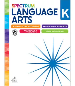 Spectrum Language Arts Workbook Grade K (192 pages) - Picture 1 of 4