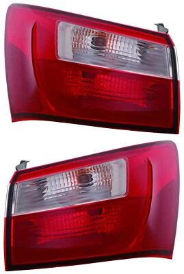 Juego de luces traseras para Kia Rio 2012-2016 lado conductor y pasajero Foto 1 de 2