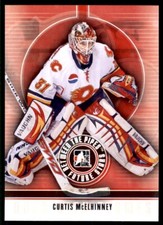 2008-09 In The Game Between Pipes Curtis McElhinney #13