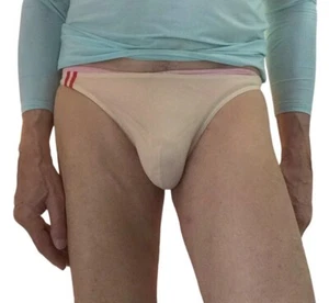 Mens Cheeky Bikini Panty Underwear Set Of 6 * Red Stripe Detail*Sissy*Gay*XL*New - Picture 1 of 10