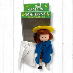Vintage Madeline & Friends MADELINE 8” Posable Doll by Eden 1996 EUC READ - Picture 1 of 18