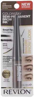 NEW Revlon ColorStay COLOR STAY Semi-Permanent Brow Ink .09floz - 352 Soft Brown