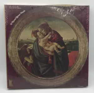 Vintage 1971 Virgin & Child with St John the Baptist 500 Pc Round Eaton Puzzle - Picture 1 of 9