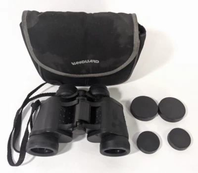 Vintage Vanguard Binocular BR-7350W 7x35mm Wide Angle 9.5 Soft Case - Image 1 of 4