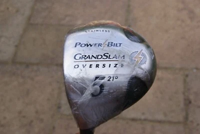 2u NEW POWER BILT Grand Slam Men 21* 5 Wood Graphite LEFT H - Image 1 of 4