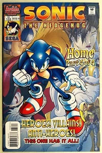 SONIC The HEDGEHOG Comic Book #133 April 2004 HOME 4 of 4 KNUCKLES Bagged NM - Bild 1 von 3