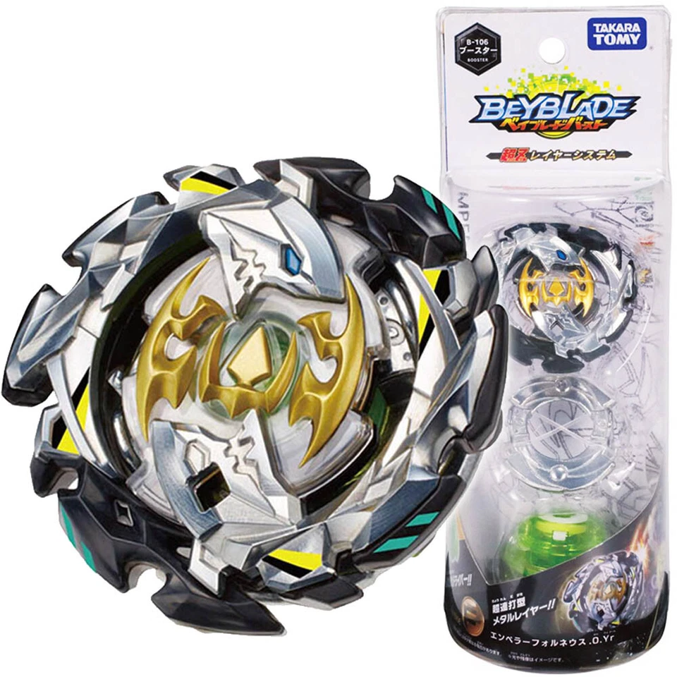 TAKARA TOMY Emperor Forneus.0.Yr Turbo Cho-Z Burst Beyblade B-106 Official New - Image 1 of 3