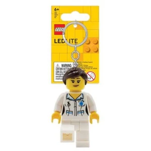 LEGO Nurse Minifigure Iconic Key Light (Keyring / Keychain) - Picture 1 of 9