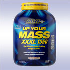 MHP UP YOUR MASS XXXL 1350 (6 LB) whey protein weight gainer xpel dark matter