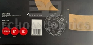 SIG-58-IC Signature 5 Series 8" in-Ceiling Speaker, Adjustable Titanium Tweeter - Picture 1 of 3