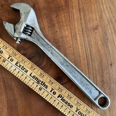 "Llave ajustable Crestoloy marca Crescent 12 pulgadas-300 mm de colección hecha en EE. UU. Foto 1 de 4