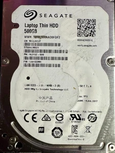 Seagate Laptop Thin HDD ST500LM021 500GB 2.5" SATA III Laptop Hard Drive - Picture 1 of 1