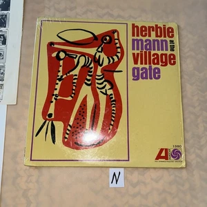 (#56).Herbie Mann At The Village Gate - Atlantic 1380 LP Vinyl R. Not tested. - Foto 1 di 24