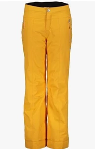 Obermeyer Brooke Pant - Girls Ski Snow Pants Size S (8) In Mango Yellow - Picture 1 of 16