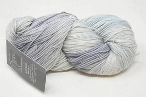 1 Skein Twist Heavenly Yarns of Intrigue Hand Dyed sw Merino Cashmere Nylon Blue - Picture 1 of 6