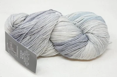 1 Skein Twist Heavenly Yarns of Intrigue Hand Dyed sw Merino Cashmere Nylon Blue - Image 1 of 4