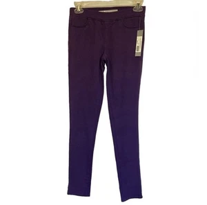 Tractr Purple Jean Jegging french terry pull on NWT - Picture 1 of 4