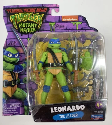 Фигурка 2023 Playmates TMNT Teenage Mutant Ninja Turtles Mutant Mayhem Leonardo - Изображение 1 из 4