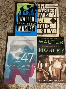 Walter Mosley 4 Book Lot Easy Rawlins Black Betty 47 mystery Cinnamon Paperback - Picture 1 of 3