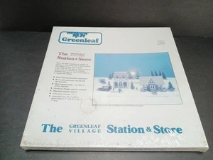 Greenleaf Village Station & Store DIY Building Kit = Precut pieces=Sealed box - Picture 1 of 11