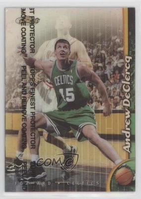 1998-99 Topps Finest Refractor Andrew DeClercq #101 - Image 1 of 2