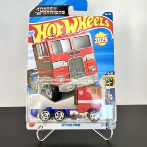 Hot Wheels 2025 Optimus Prime, #104/250, Case-G Int’l - Imagen 1 de 6