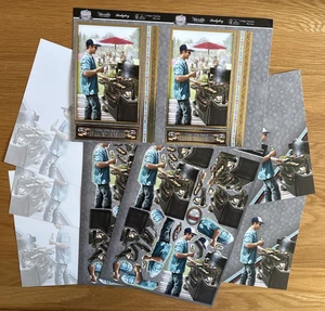 Hunkydory Sport & Hobbys Deko-groß-ein umdrehender toller Tag Kartenherstellungssets BBQ - Bild 1 von 6