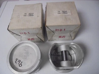 Dos 455 PISTONES BUICK Std Nuevo de Lote Antiguo Foto 1 de 4