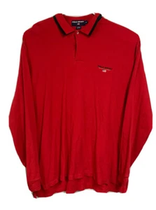 Vintage Polo Sport Long Sleeve Flag Pullover Waffle Thermal Shirt Size XXL - Picture 1 of 9