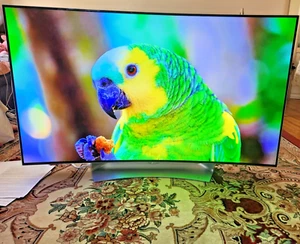 LG 55EG9100 55" OLED 3D Curved Smart HD TV PERFECT, NO BURN IN! - Picture 1 of 18