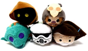 Disney STAR WARS Jawa Obi-Wan Greedo Grigio Sand Trooper Mini Tsum Tsum 3,5" - Foto 1 di 7