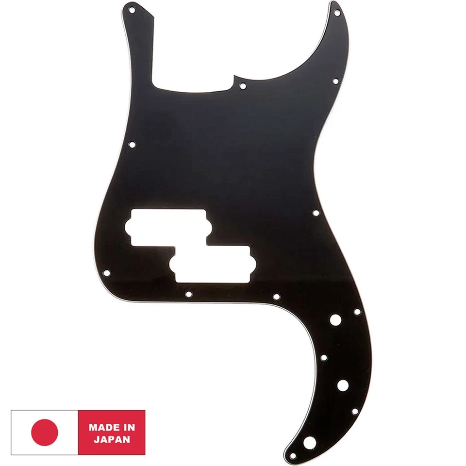 Pg-0750-033 Black Pickguard for Precision Bass by Allparts Fender