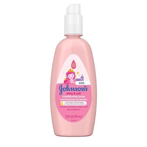 Johnson's Baby Shiny & Soft Tear-Free Kids' Hair Conditioning Spray with Arga... - Picture 1 of 8