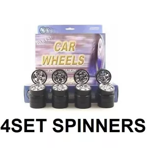 CHROM SPINNER ERSATZRÄDER REIFENSATZ FELGEN MASSSTAB 1:18 AUTOS UND LKW 2006 - Bild 1 von 1