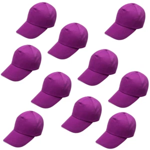 10PCS Polyester Cap Baseball Hat Sublimation Heat Transfer Printing Cap Handmade - Picture 1 of 6