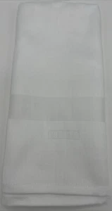FRETTE 1860 SERVILLETAS DE MESA 23" X 23" Servilletas Blancas Lote De 6 Nuevas - Imagen 1 de 6
