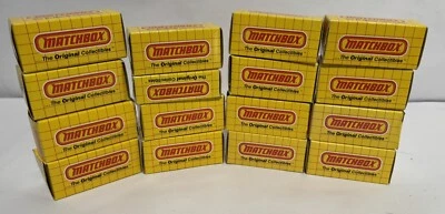 Vintage Matchbox Car Truck Vehicles 1983 Lot Of 16 Minty With Box - Image 1 of 4