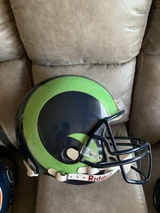 Los Angeles Rams Alternate NFL Full Size Authentic Football Helmet Rare! - Picture 1 of 5