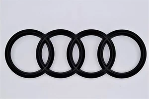 Original Audi Ringe Schwarz Heckklappe Q3 83A071802 - Bild 1 von 1