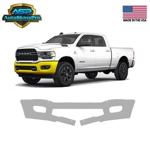 Precut Paint Protection Film (PPF) for 2019-2024 Ram 2500 / 3500 Front Bumper - Picture 1 of 6
