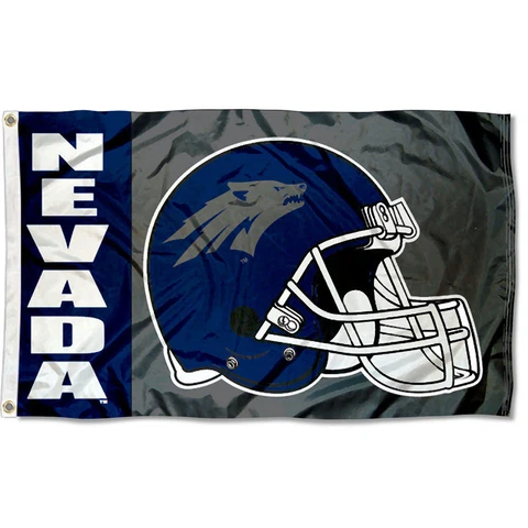University of Nevada Football Helmet Flag Cover