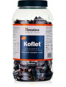 1 Box 200 pc Himalaya Herbals KOFLET Lozenges Jar For Sore Throat FREE SHIP - Bild 1 von 2